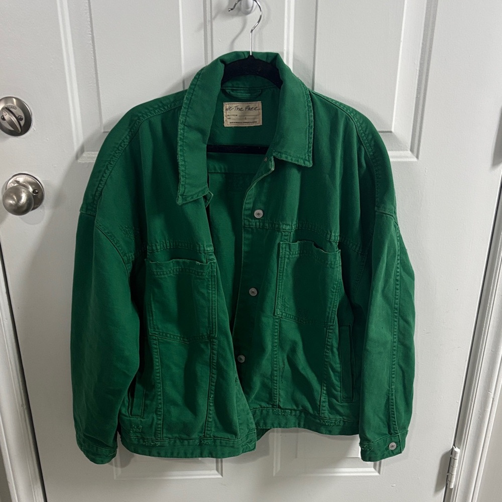 We The Free Forest Green Jacket